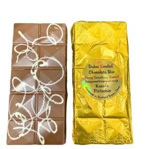 kunafa pistachio chocolate 